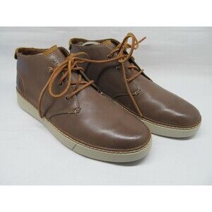Sperry Top Sider Mens Size 11 M Brown Plain Toe Chukka Lace Up Boots